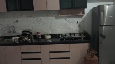 Kitchen Image of 750 Sq.ft 2 BHK Apartment / Flat for rent in Krupasindhu Town Square, Charholi Budruk Pune for Rs. 18000