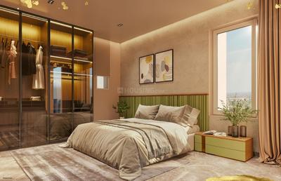 Bedroom Image of 1104 Sq.ft 3 BHK Apartment / Flat for sale in Adani Elysium, Shantigram Ahmedabad for Rs. 11500000