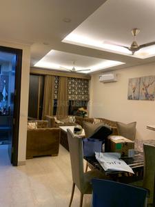 Hall Image of 1500 Sq.ft 3 BHK Builder Floor for rent in Greater Kailash New Delhi for Rs. 125000
