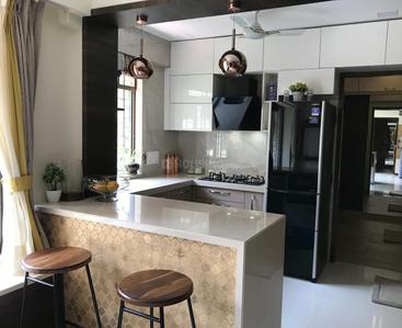 Kitchen Image of 750 Sq.ft 2 BHK Apartment / Flat for sale in Drushti Sai Pradnya, Chembur Mumbai for Rs. 16000000