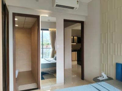 Bedroom Image of 650 Sq.ft 1 BHK Apartment / Flat for sale in Lodha Amara, Kolshet Thane for Rs. 8000000
