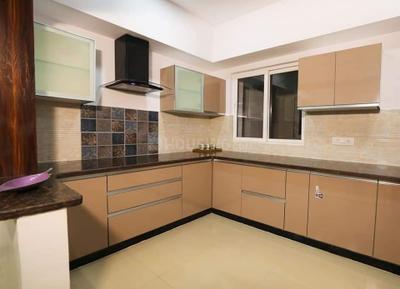 Kitchen Image of 1325 Sq.ft 3 BHK Apartment / Flat for sale in Pushpanjali Gardenia, Sikandra Agra for Rs. 6000000