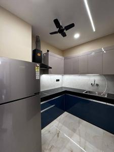 Kitchen Image of 750 Sq.ft 1 BHK Apartment / Flat for rent in Iscon Platinum, Bopal Ahmedabad for Rs. 15000