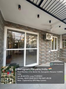 Image of 1500 Sq.ft 2 BHK Independent House for rent in Sector 52, Gurgaon for Rs. 50000