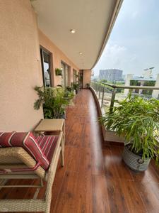 Balcony Image of 2901 Sq.ft 4 BHK Apartment / Flat for sale in Rishita Serenity, Sushant Golf City Lucknow for Rs. 36000000