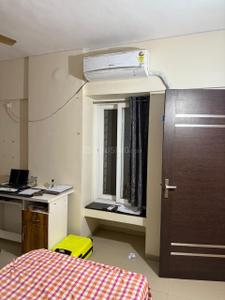 Bedroom Image of 1200 Sq.ft 2 BHK Apartment / Flat for rent in Karan Celista, Balewadi Pune for Rs. 40000