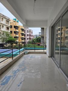 Balcony Image of 1500 Sq.ft 3 BHK Apartment / Flat for sale in New Town Kolkata for Rs. 11000000
