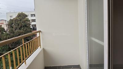 Balcony Image of 680 Sq.ft 1 BHK Apartment / Flat for rent in Kaggadasapura Bengaluru for Rs. 30000