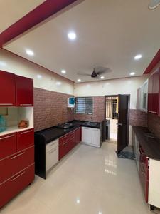 Kitchen Image of 1921 Sq.ft 3 BHK Villa for rent in Akshar Sahajanand Shikar Villa, Sargasan Gandhinagar for Rs. 30000