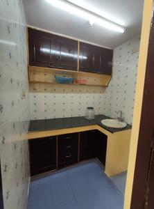 Kitchen Image of 450 Sq.ft 1 RK Independent House for rent in Shivaji Nagar Bengaluru for Rs. 15000