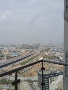 Balcony Image of 1688 Sq.ft 3 BHK Apartment / Flat for rent in Hero Homes, Sector 104 Gurgaon for Rs. 45000