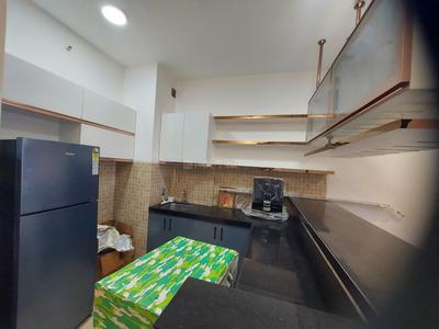 Kitchen Image of 640 Sq.ft 1 RK Studio for sale in Lodha Belmondo, Gahunje Pune for Rs. 7350000