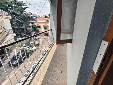 Balcony Image of 950 Sq.ft 2 BHK Builder Floor for rent in Kasturi Nagar Bengaluru for Rs. 25000
