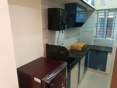 Kitchen Image of 650 Sq.ft 1 BHK Apartment / Flat for rent in Electronic City Bengaluru for Rs. 18000