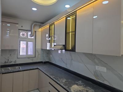 Kitchen Image of 915 Sq.ft 3 BHK Builder Floor for sale in Bharat Vihar New Delhi for Rs. 8500000