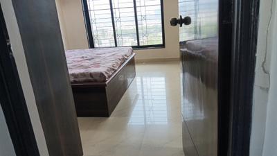 Bedroom Image of 1500 Sq.ft 2.5 BHK Apartment / Flat for rent in Shivshankar Plaza, Airoli Navi Mumbai for Rs. 65000