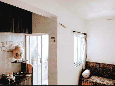 Kitchen Image of 320 Sq.ft 1 BHK Apartment / Flat for sale in Chandreshnagar Rajkot for Rs. 1500000