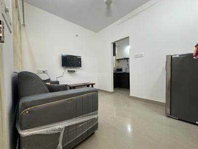 Hall Image of 650 Sq.ft 1 BHK Apartment / Flat for rent in New Tippasandra Bengaluru for Rs. 28000