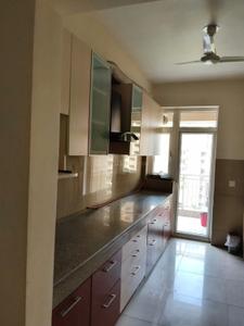 Kitchen Image of 1500 Sq.ft 3 BHK Apartment / Flat for rent in Emaar Palm Gardens, Sector 83 Gurgaon for Rs. 45000