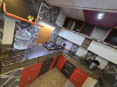 Kitchen Image of 1000 Sq.ft 1 BHK Independent House for rent in Jaipur House Colony Agra for Rs. 24000
