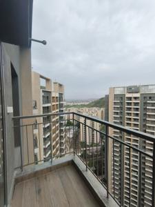 Balcony Image of 1350 Sq.ft 3 BHK Apartment / Flat for rent in Pride Wellington, Charholi Budruk Pune for Rs. 32000