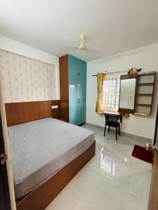 Bedroom Image of 850 Sq.ft 1 BHK Apartment / Flat for rent in Koramangala Bengaluru for Rs. 35000
