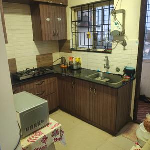 Kitchen Image of 983 Sq.ft 2 BHK Apartment / Flat for sale in SLV Paradise, Byrathi Bengaluru for Rs. 5500000