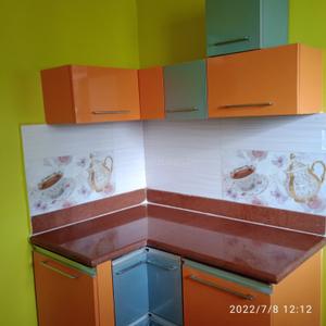 Kitchen Image of 800 Sq.ft 1 RK Penthouse for rent in Reliaable Lakedew Residency, Harlur Bengaluru for Rs. 20000