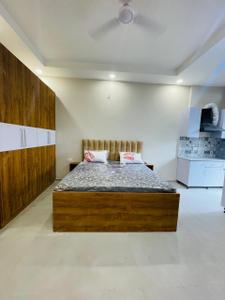 Bedroom Image of 680 Sq.ft 1 RK Builder Floor for rent in Sector 41 Gurgaon for Rs. 22000