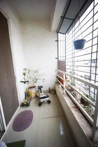 Balcony Image of 874 Sq.ft 2 BHK Apartment / Flat for sale in Manjari Budruk Pune for Rs. 3300000