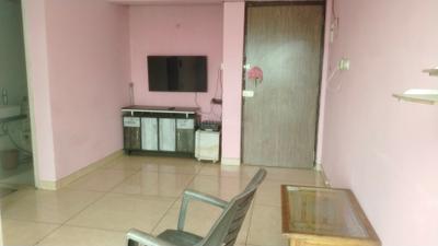 Living Room Image of 710 Sq.ft 1 BHK Apartment / Flat for rent in Bharat Ecovistas, Shilphata Thane for Rs. 19000
