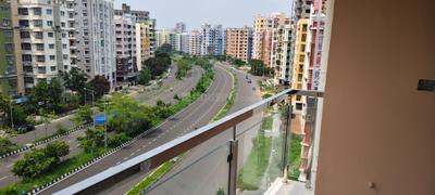 Balcony Image of 1485 Sq.ft 3 BHK Apartment / Flat for sale in New Town Kolkata for Rs. 15500000