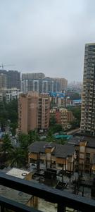 Balcony Image of 690 Sq.ft 1 BHK Apartment / Flat for rent in Arun Krishna Prestige, Mira Road East Mira Bhayandar for Rs. 22000