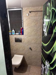 Bathroom Image of 550 Sq.ft 1 BHK Apartment / Flat for rent in Hareshwar Paradise, Dahisar West Mumbai for Rs. 35000