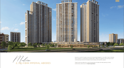 Image of 1082 Sq.ft 2 BHK Apartment / Flat for sale in Miracle Imperio Towers, Tathawade, Pune for Rs. 9800000