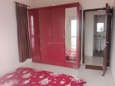 Bedroom Image of 650 Sq.ft 1 BHK Apartment / Flat for rent in Godrej Infinity, Mundhwa Pune for Rs. 31000