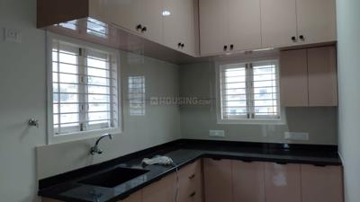 Kitchen Image of 1000 Sq.ft 2 BHK Builder Floor for rent in Basaveshwara Nagar Bengaluru for Rs. 35000