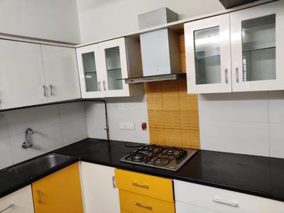 Kitchen Image of 850 Sq.ft 2 BHK Apartment / Flat for sale in Vasupujya Neco Sky Park Phase III, Pimple Nilakh Pune for Rs. 11600000