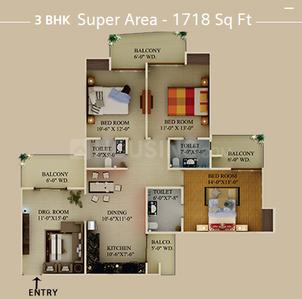 3 BHK Flat