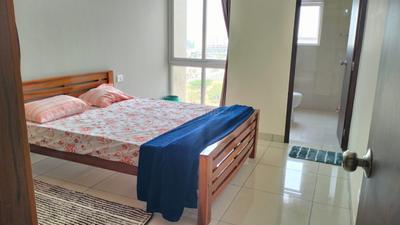Bedroom Image of 1460 Sq.ft 3 BHK Apartment / Flat for rent in UKN Belvedere By UKN Airport District Phase 1, Navarathna Agrahara Bengaluru for Rs. 60000