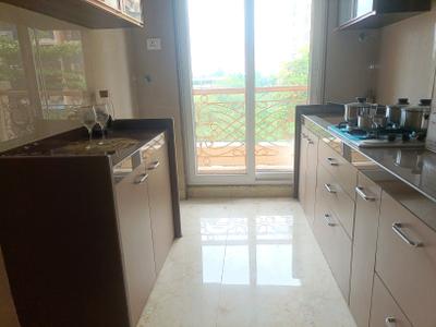 Kitchen Image of 780 Sq.ft 1 BHK Apartment / Flat for sale in Tharwanis Sky View, Kharghar Navi Mumbai for Rs. 7500000