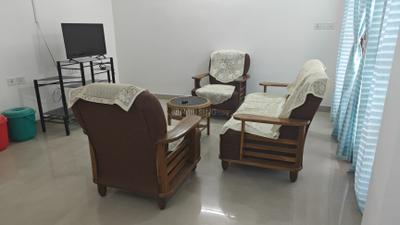 Living Room Image of 1500 Sq.ft 3 BHK Apartment / Flat for rent in Athani Aluva for Rs. 28000