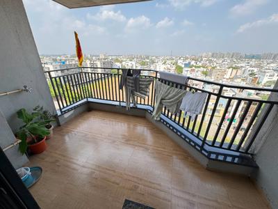 Balcony Image of 1905 Sq.ft 3 BHK Apartment / Flat for rent in Sakar Elite Apex, Mahalakshmi Nagar Indore for Rs. 55000