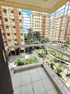 Balcony Image of 1250 Sq.ft 3 BHK Apartment / Flat for sale in Bengal Peerless Alaktika, New Town Kolkata for Rs. 8490000