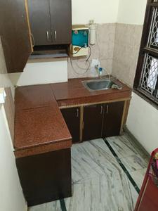 Kitchen Image of 600 Sq.ft 1 BHK Builder Floor for rent in Sector 19 Dwarka New Delhi for Rs. 18000