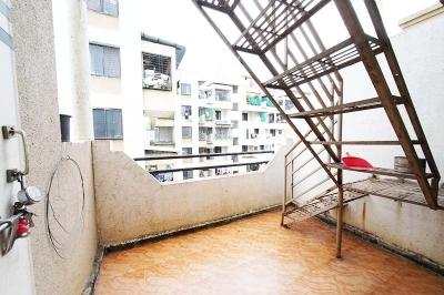 Balcony Image of 1812 Sq.ft 3 BHK Penthouse for sale in Pimpri Pune for Rs. 12500000