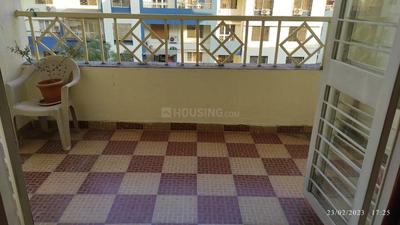 Balcony Image of 1110 Sq.ft 3 BHK Apartment / Flat for rent in SSD Sai Orchards, Pimple Saudagar Pune for Rs. 36000