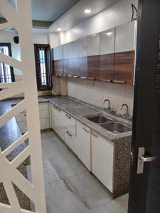 Kitchen Image of 1200 Sq.ft 3 BHK Builder Floor for rent in Sector 11 Rohini New Delhi for Rs. 45000