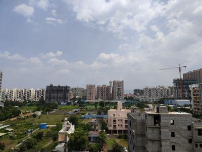 Balcony Image of 650 Sq.ft 1 BHK Apartment / Flat for rent in Mantra Essence, Undri Pune for Rs. 14500