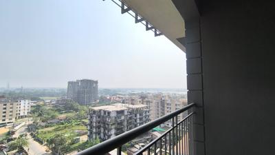 Balcony Image of 1263 Sq.ft 3 BHK Apartment / Flat for sale in Purti Veda, New Town Kolkata for Rs. 13500000